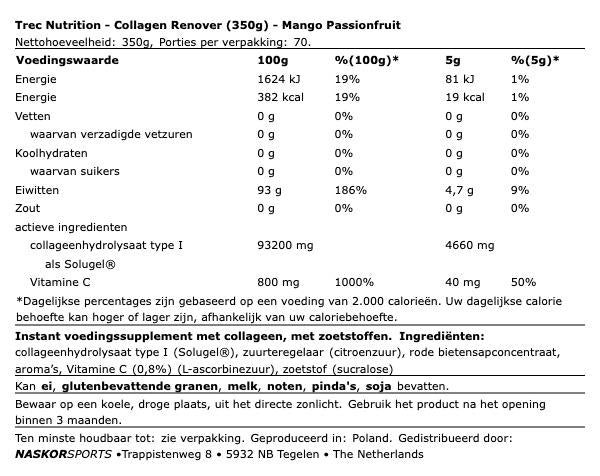 Trec Nutrition Collagen Renover (350g)
