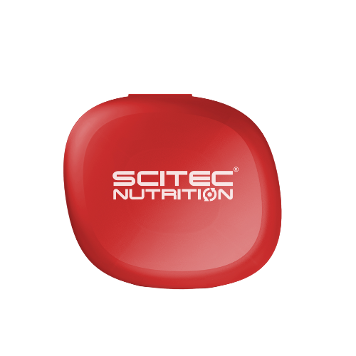 Scitec Pillendose rot