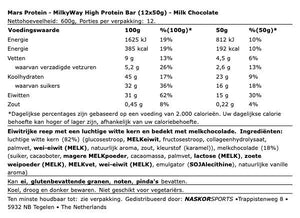 MilkyWay High Protein Bar