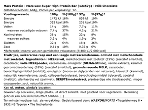 Mars Low Sugar High Protein Bar