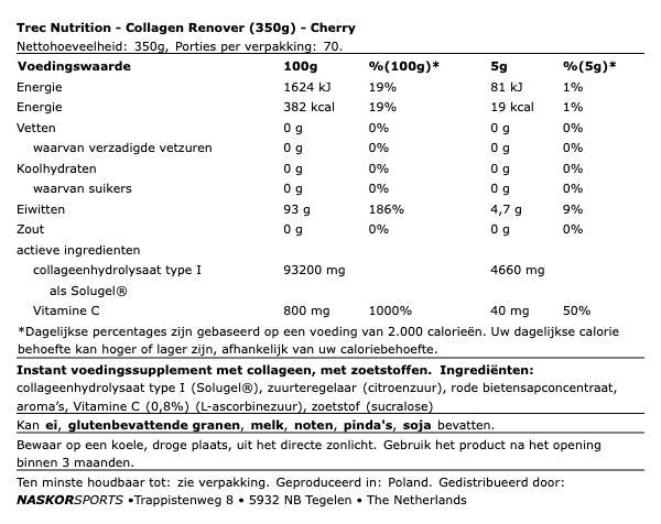 Trec Nutrition Collagen Renover (350g)