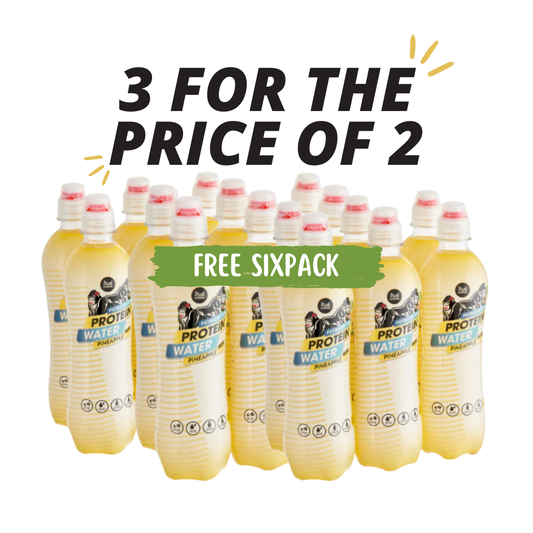 Eau protéinée ananas 2+1 gratuit