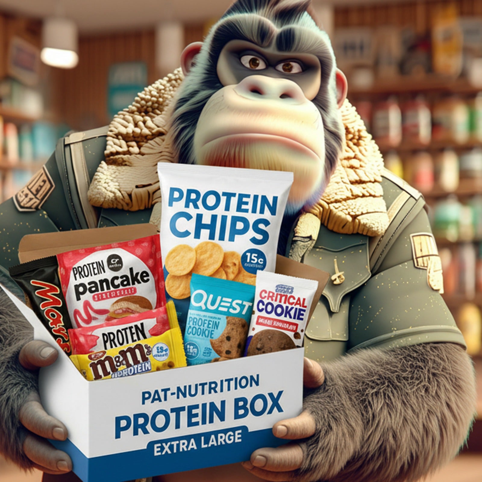 🧡 Protein Snack Box – Extra Large (€100)